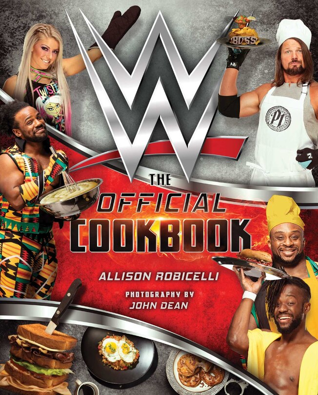 Front cover_WWE: The Official Cookbook