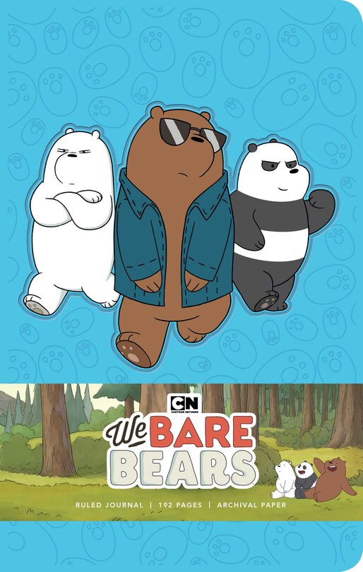 Front cover_We Bare Bears Hardcover Ruled Journal