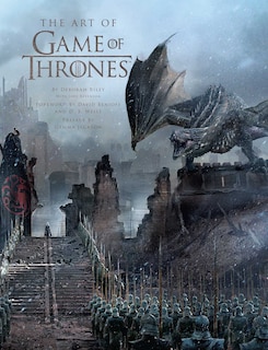 Front cover_The Art of Game of Thrones, the official book of design from Season 1 to Season 8