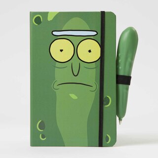 Rick and Morty: Pickle Rick Hardcover Ruled Journal With Pen