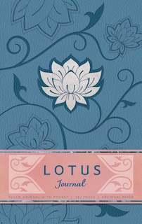 Front cover_Lotus Hardcover Ruled Journal
