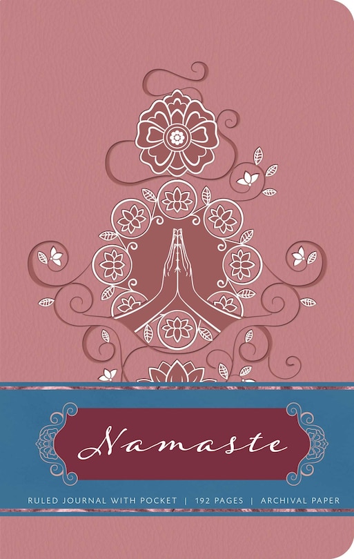 Front cover_Namaste Hardcover Ruled Journal