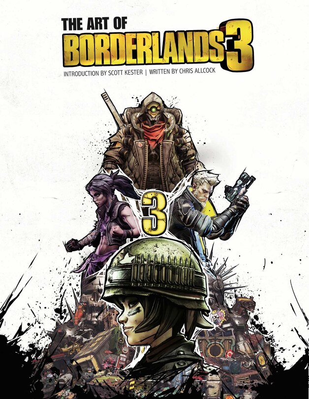 Front cover_The Art of Borderlands 3