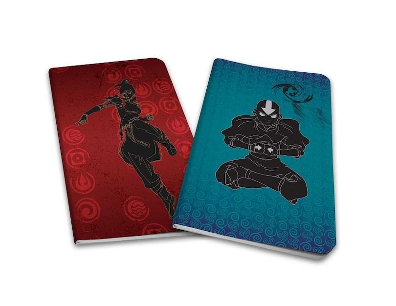 Avatar The Last Airbender / The Legend Of Korra Notebook Collection (set Of 2)