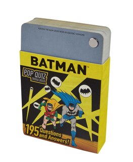 Front cover_DC Comics: Batman Pop Quiz Trivia Deck