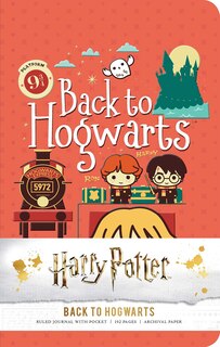 Couverture_Harry Potter: Back to Hogwarts Ruled Pocket Journal
