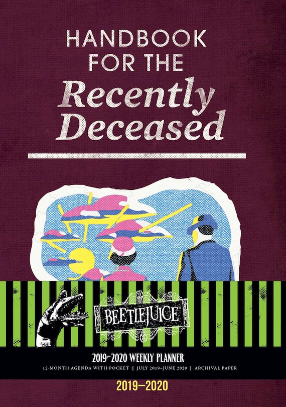 Front cover_Beetlejuice 2019-2020 Weekly Planner