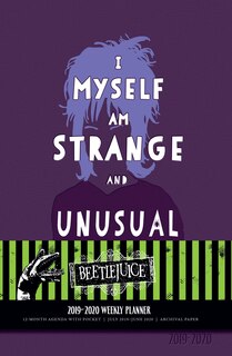 Front cover_Beetlejuice 2019-2020 Weekly Planner