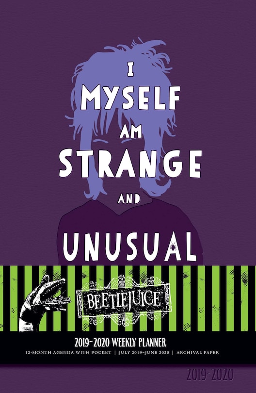Front cover_Beetlejuice 2019-2020 Weekly Planner