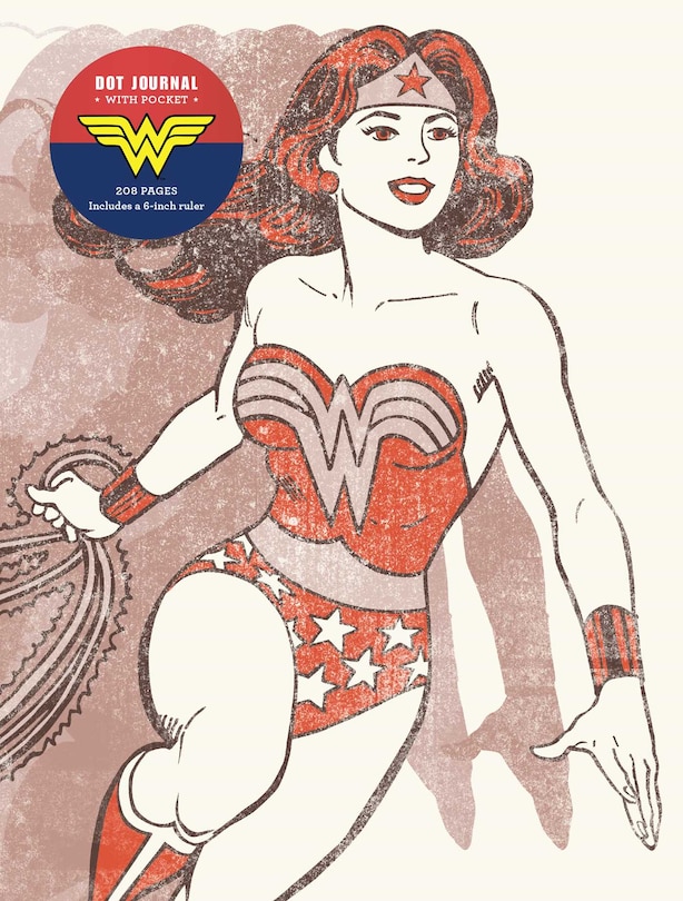 Couverture_Dc Comics: Vintage Wonder Woman Dot Journal