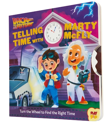 Back to the Future: Telling Time with Marty McFly: (pop Culture Board Books, Teaching Telling Time, Books About Telling Time)