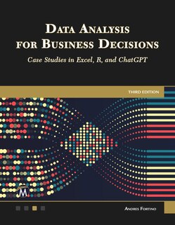 Front cover_Data Analysis for Business Decisions