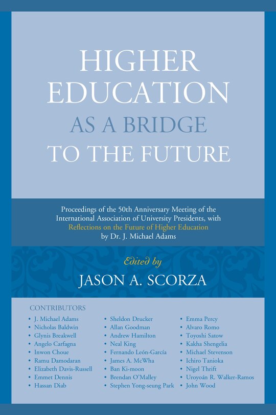 Front cover_Higher Education as a Bridge to the Future