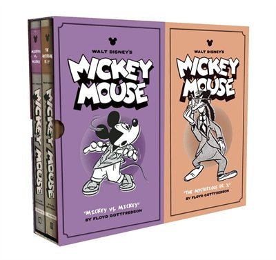 Front cover_Walt Disney's Mickey Mouse Vols. 11 & 12 Gift Box Set