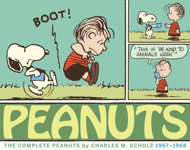 Front cover_The Complete Peanuts 1967-1968 (vol. 9)