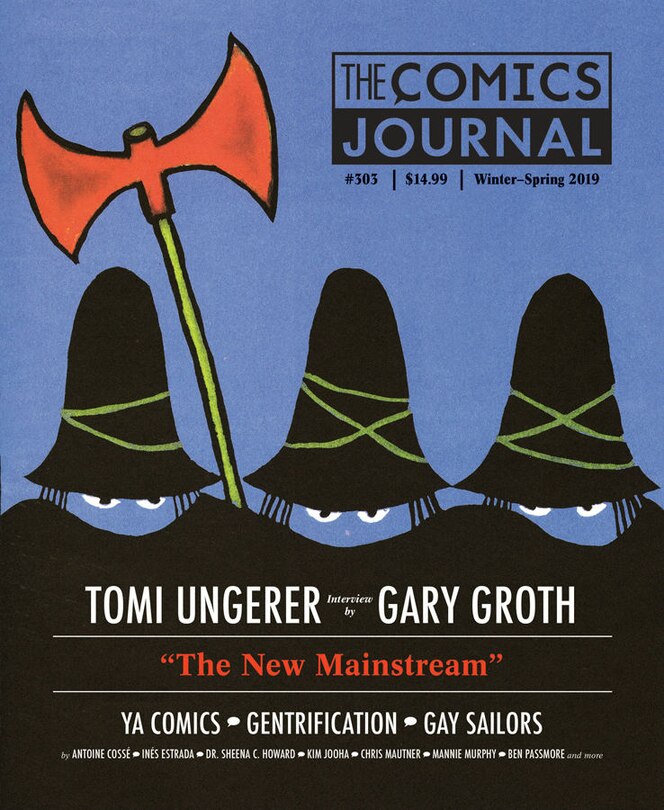 Couverture_The Comics Journal #303