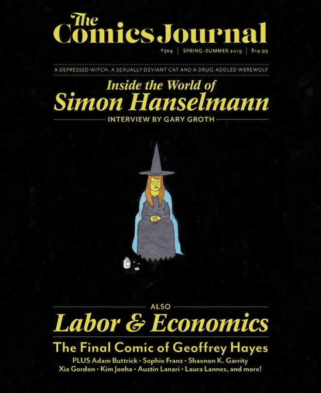 Front cover_The Comics Journal #304