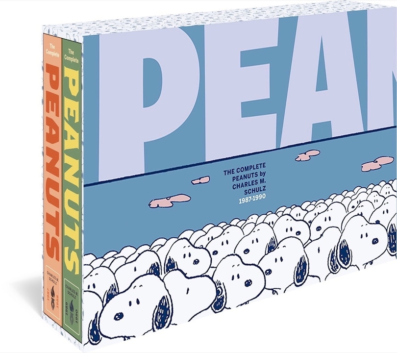 Front cover_The Complete Peanuts 1987 - 1990