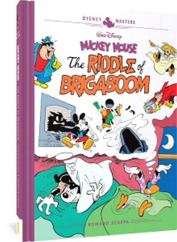 Couverture_Walt Disney's Mickey Mouse: The Riddle of Brigaboom