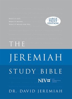 Front cover_The Jeremiah Study Bible, NIV (Large Print Edition, Hardcover)