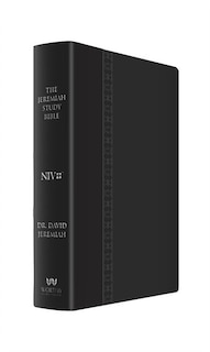 Front cover_The Jeremiah Study Bible, NIV (Large Print Edition, Black w/ Burnished Edges) Leatherluxe
