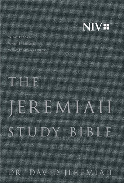 Couverture_The Jeremiah Study Bible, NIV