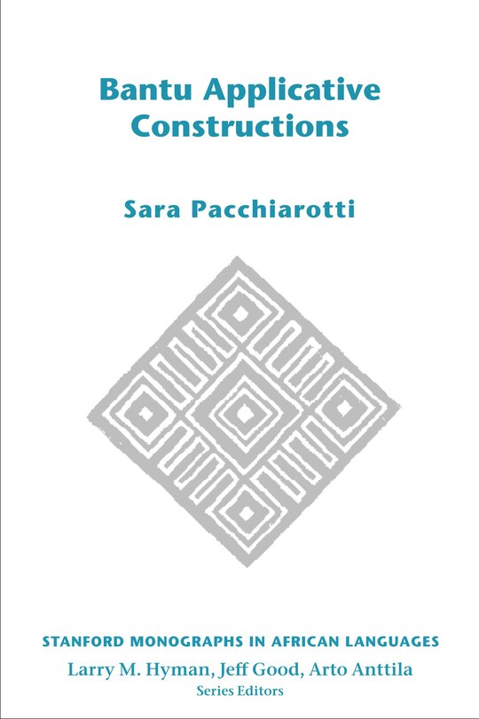 Couverture_Bantu Applicative Constructions