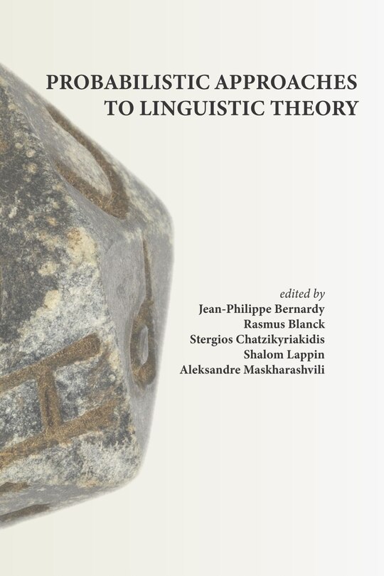 Couverture_Probabilistic Approaches to Linguistic Theory
