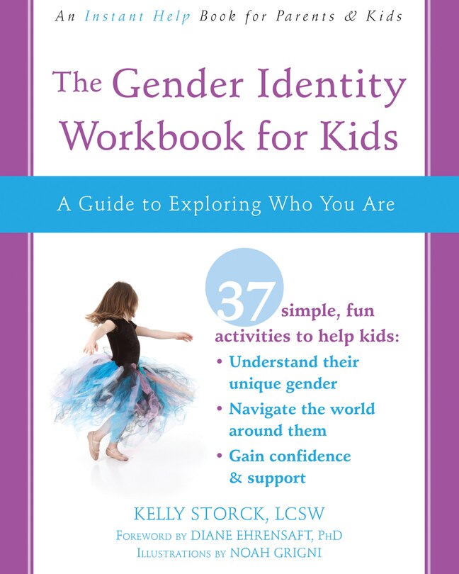 Front cover_The Gender Identity Workbook For Kids