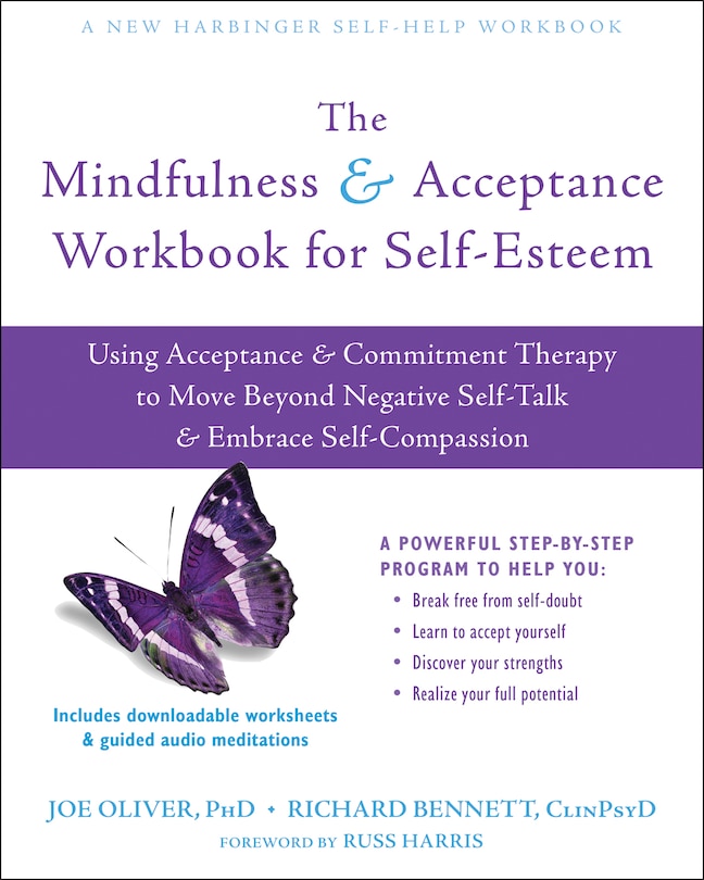 Front cover_The Mindfulness and Acceptance Workbook for Self-Esteem
