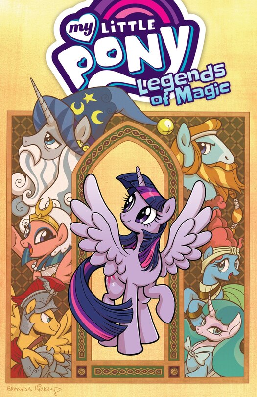 Front cover_My Little Pony: Legends Of Magic, Vol. 1
