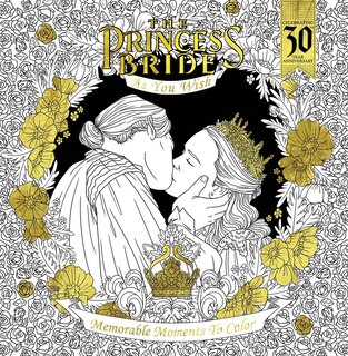 Front cover_The Princess Bride: As You Wish: Memorable Quotes To Color