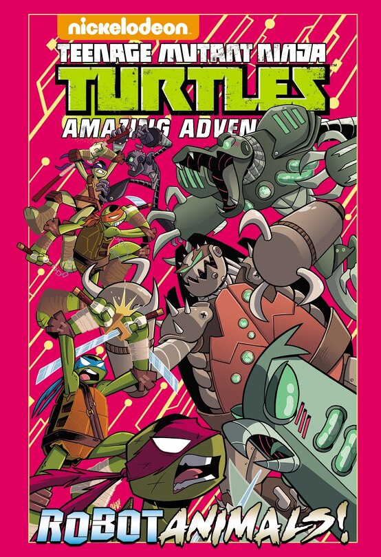 Couverture_Teenage Mutant Ninja Turtles Amazing Adventures: Robotanimals!