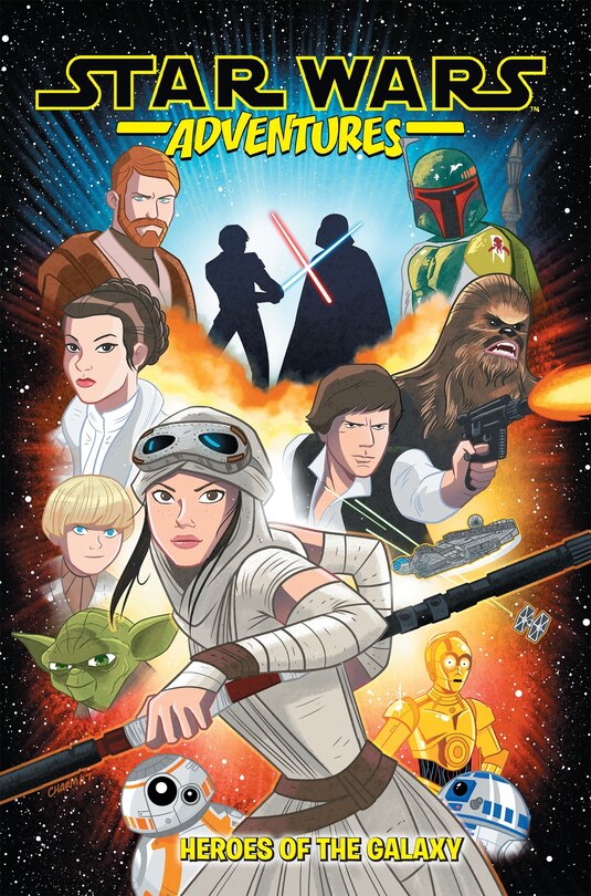 Front cover_Star Wars Adventures Vol. 1: Heroes Of The Galaxy