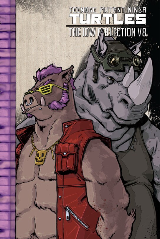 Front cover_Teenage Mutant Ninja Turtles: The Idw Collection Volume 8