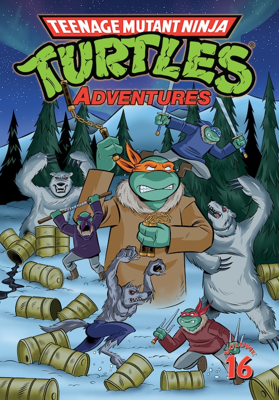 Couverture_Teenage Mutant Ninja Turtles Adventures Volume 16