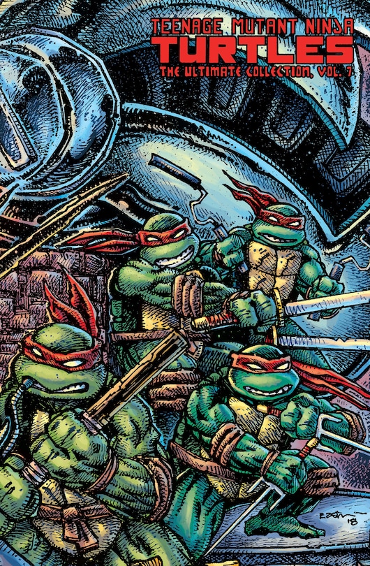 Couverture_Teenage Mutant Ninja Turtles: The Ultimate Collection Volume 7