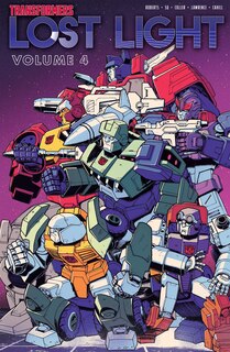 Front cover_Transformers: Lost Light, Vol. 4