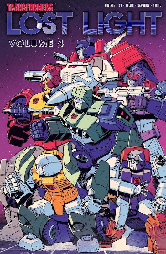 Front cover_Transformers: Lost Light, Vol. 4