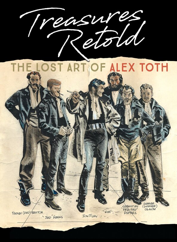 Front cover_Treasures Retold: The Lost Art Of Alex Toth