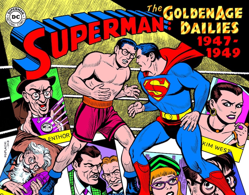 Front cover_Superman: The Golden Age Newspaper Dailies: 1947-1949