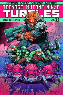Front cover_Teenage Mutant Ninja Turtles Volume 21: Battle Lines