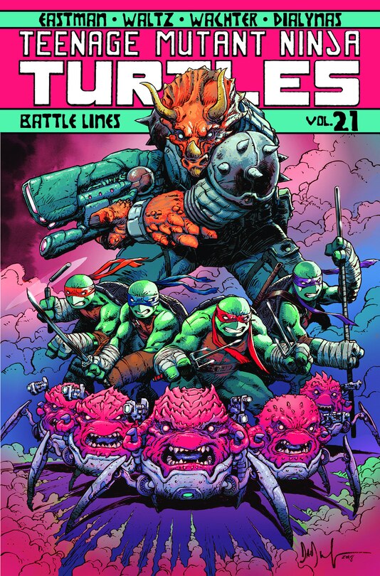Front cover_Teenage Mutant Ninja Turtles Volume 21: Battle Lines