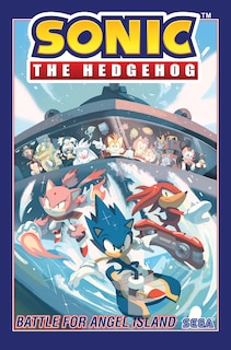 Front cover_Sonic The Hedgehog, Vol. 3: Battle For Angel Island