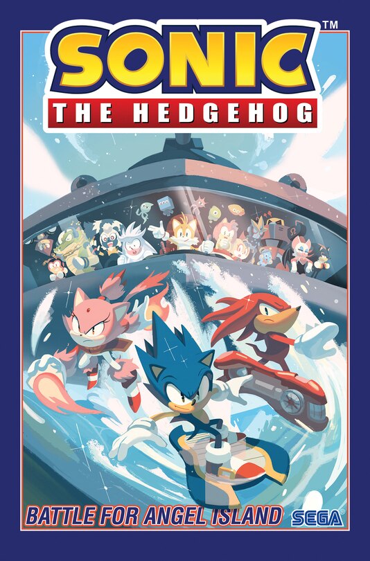 Front cover_Sonic The Hedgehog, Vol. 3: Battle For Angel Island