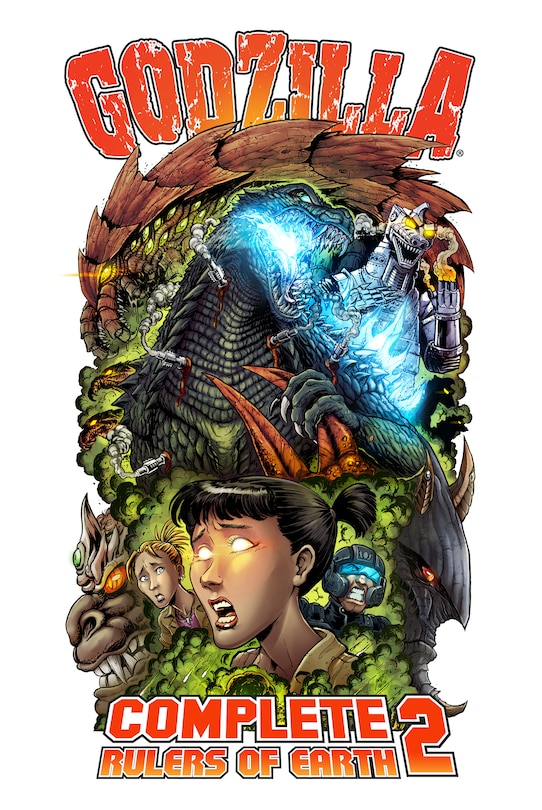Front cover_Godzilla: Complete Rulers Of Earth Volume 2