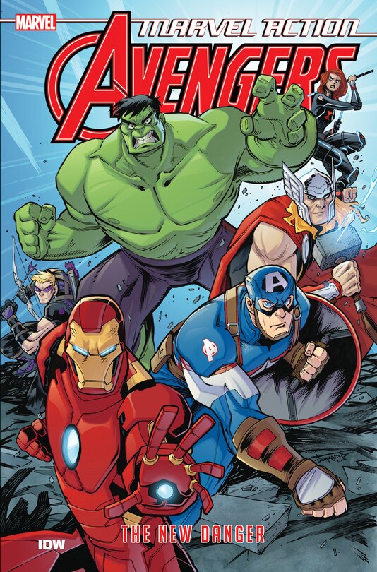 Couverture_Marvel Action: Avengers: The New Danger (book One)