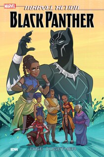 Front cover_Marvel Action: Black Panther: Rise Together (book Two)
