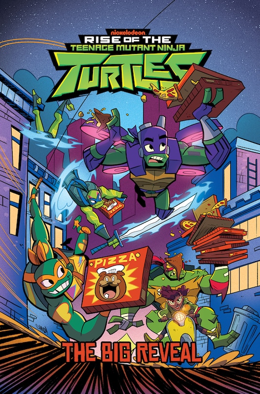 Front cover_Rise Of The Teenage Mutant Ninja Turtles: The Big Reveal