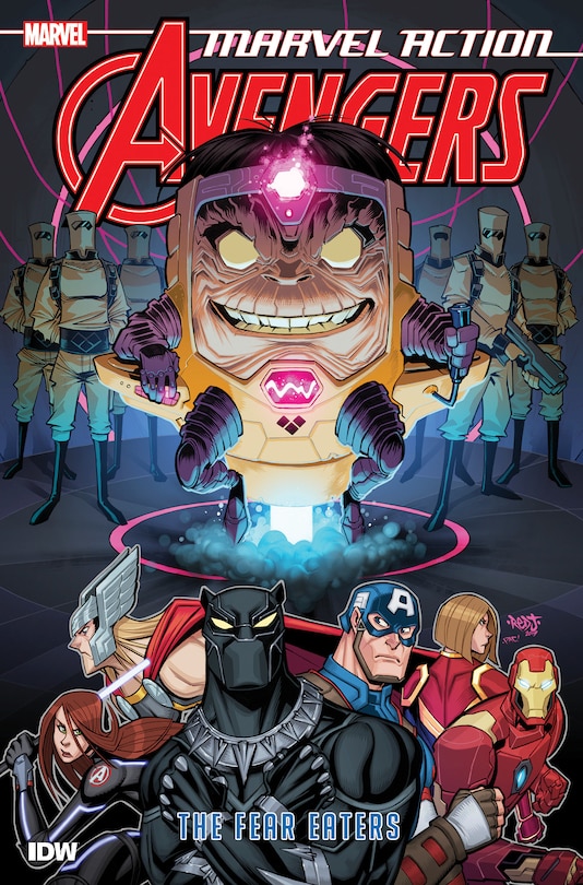 Front cover_Marvel Action: Avengers: The Fear Eaters (book Three)